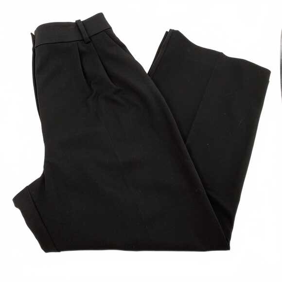 Favorite Daughter Pants - Favorite Daughter Black Wide Leg Trousers | Plus Size 16 Regular